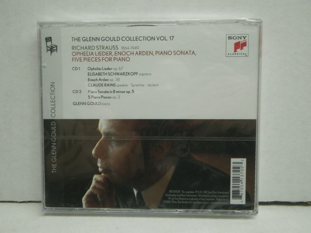 Image 1 of Glenn Gould plays Richard Strauss: Ophelia Lieder op. 67; Enoch Arden op. 38; Pi