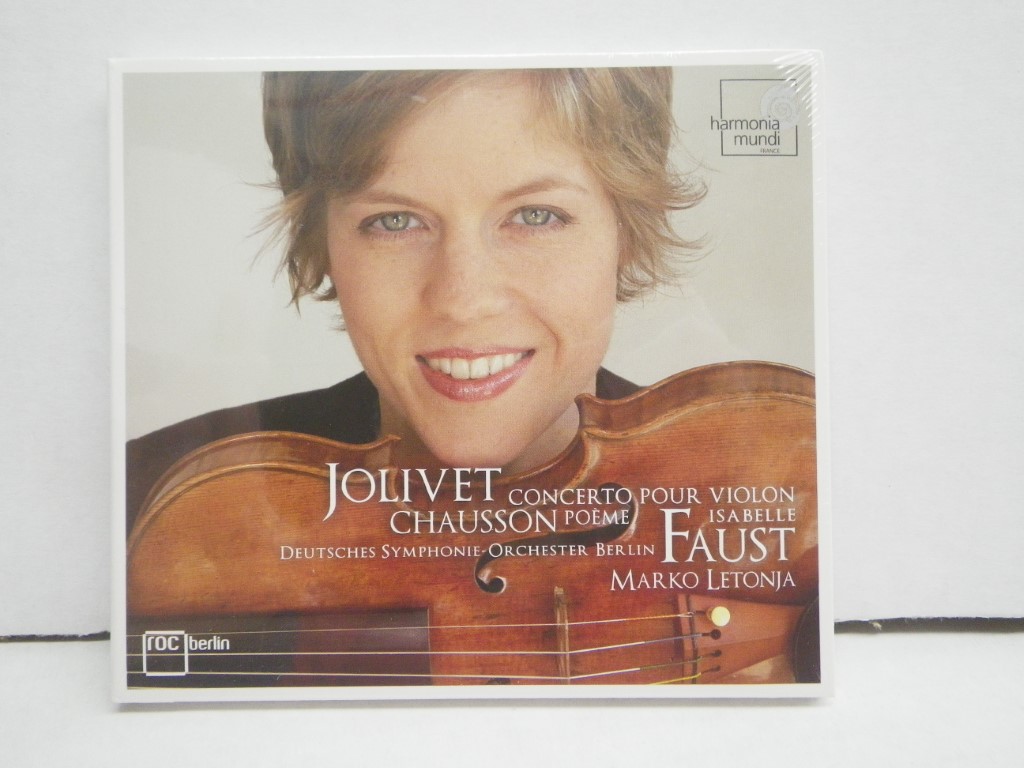 Image 0 of Jolivet:Violin Concerto; Chausson: Poeme, op. 25