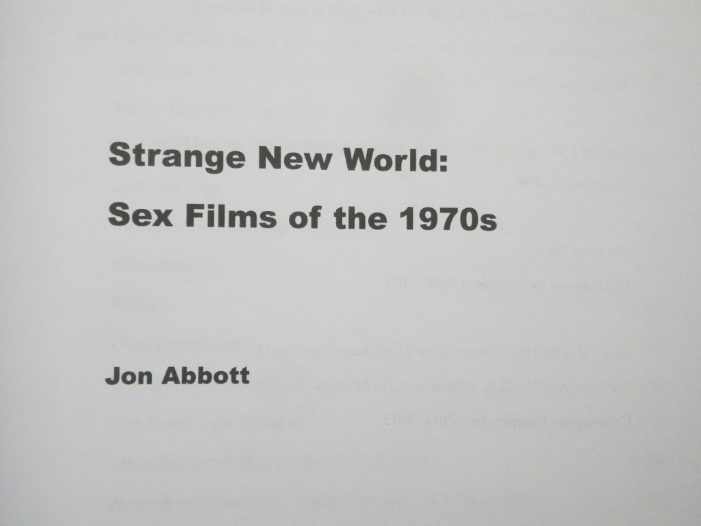 Image 1 of Strange New World: Sex Films of the 1970s