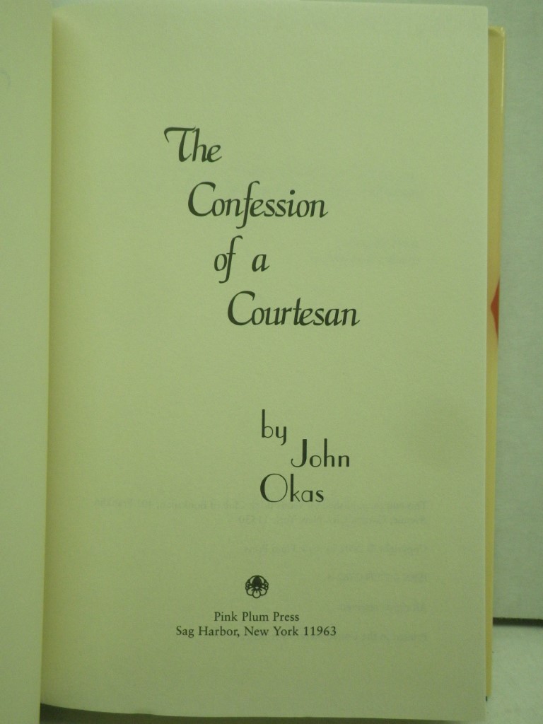Image 1 of The Confession of a Courtesan