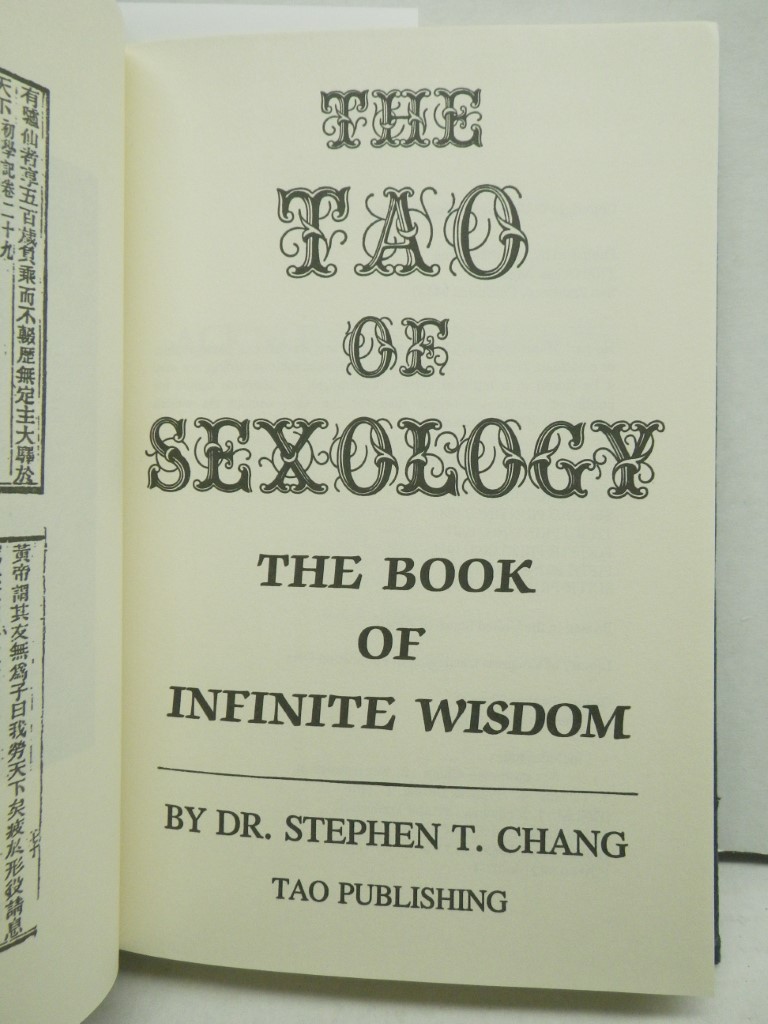 Image 1 of The Tao of Sexology: The Book of Infinite Wisdom