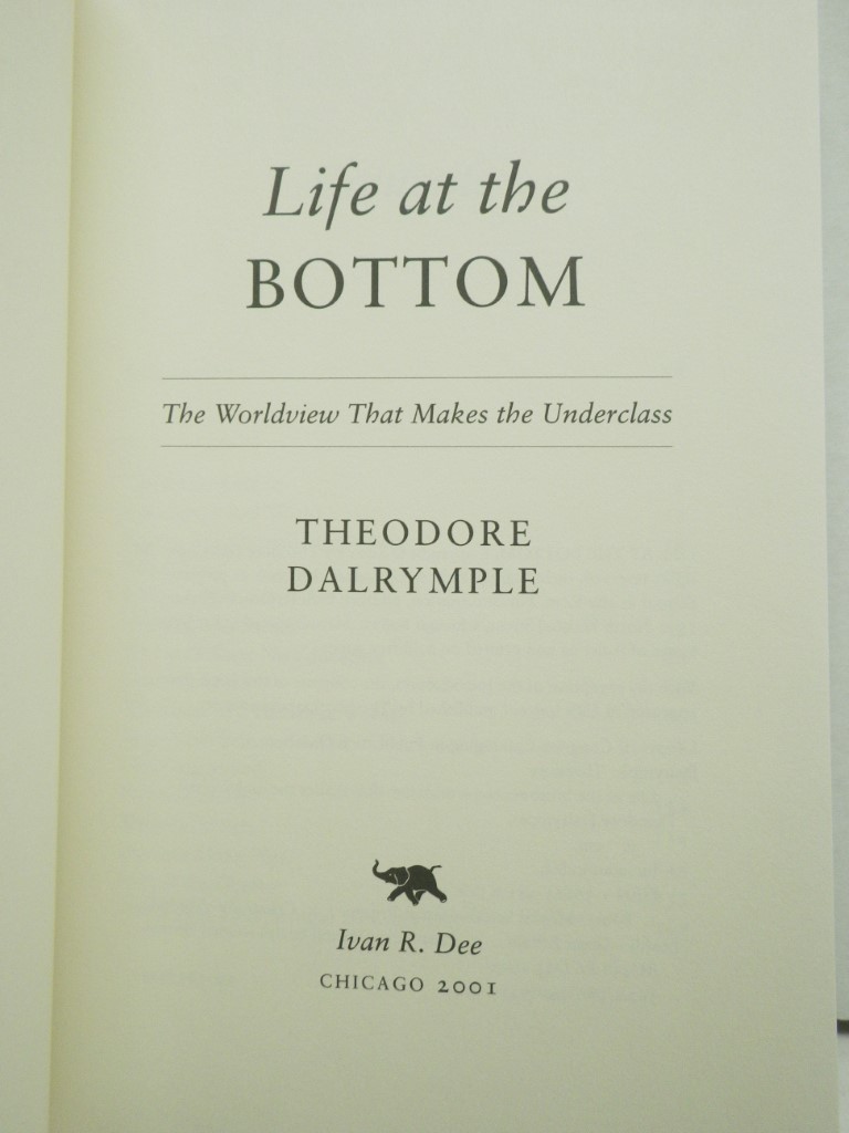 Image 1 of Life at the Bottom: The Worldview that Makes the Underclass