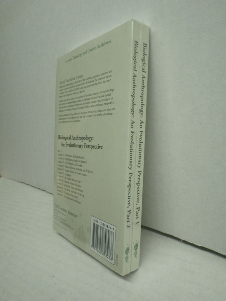 Image 2 of The Great Courses Series: Biological Anthropology: An Evolutionary Perspective, 