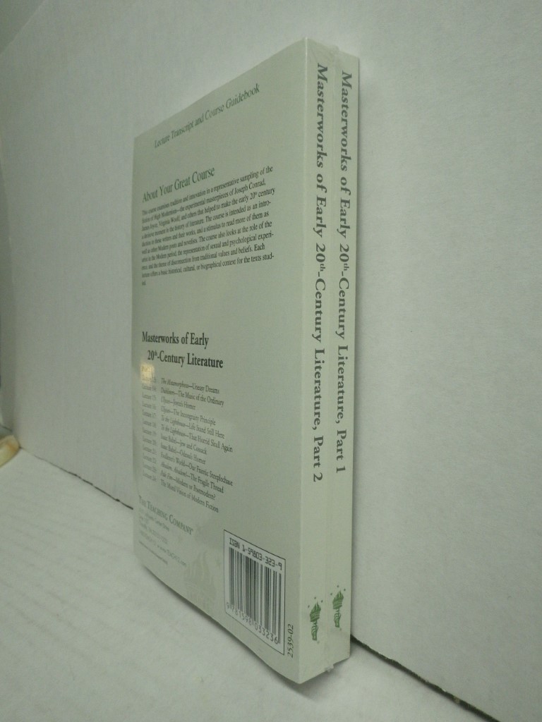 Image 2 of Masterworks of Early 20th Century Literature Lecture Transcript and Course Guide