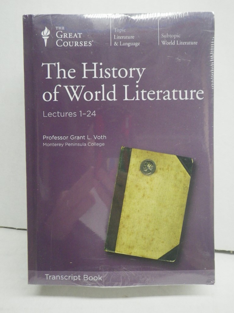 Image 0 of The History of World Literature (The Great courses), 2 Transcript PB