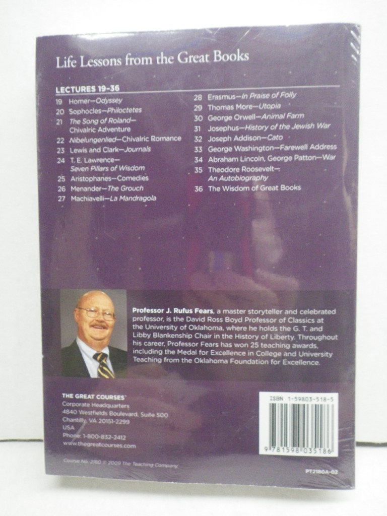 Image 1 of Life Lessons from the Great Books, 2 Transcript PB