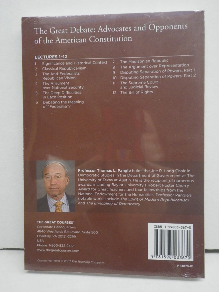 Image 1 of The Great Debate: Advocates and Opponents of the American Constitution, 1 Transc