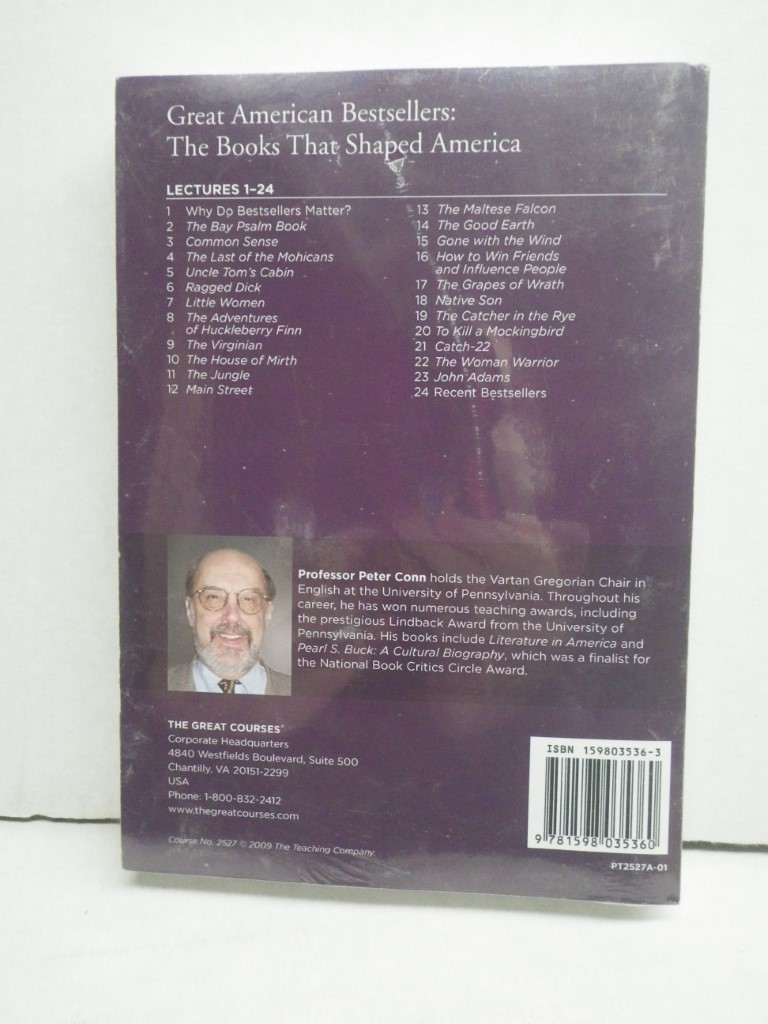Image 1 of Great American Bestsellers: The Books That Shaped America, 1 Transcript PB