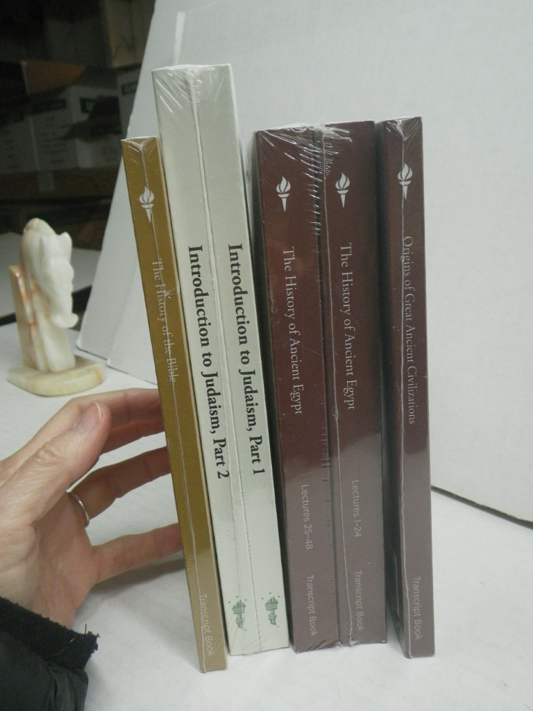 Image 2 of Lot of 6 Great Courses PB, Transcripts