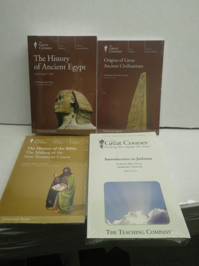 Image 0 of Lot of 6 Great Courses PB, Transcripts