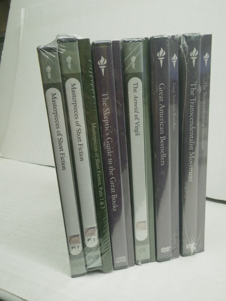 Image 2 of Lot of 5 Great Courses DVD/PB, Literature