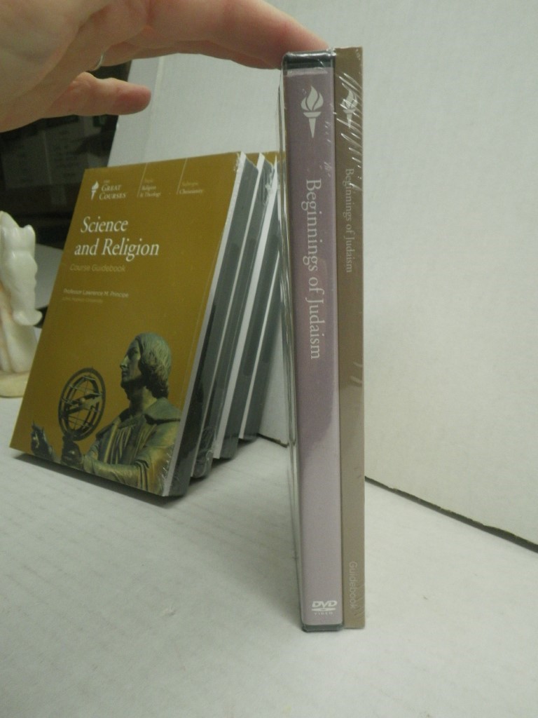 Image 4 of Lot of 5 Great Courses DVD/PB, Religion, Judaism etc.