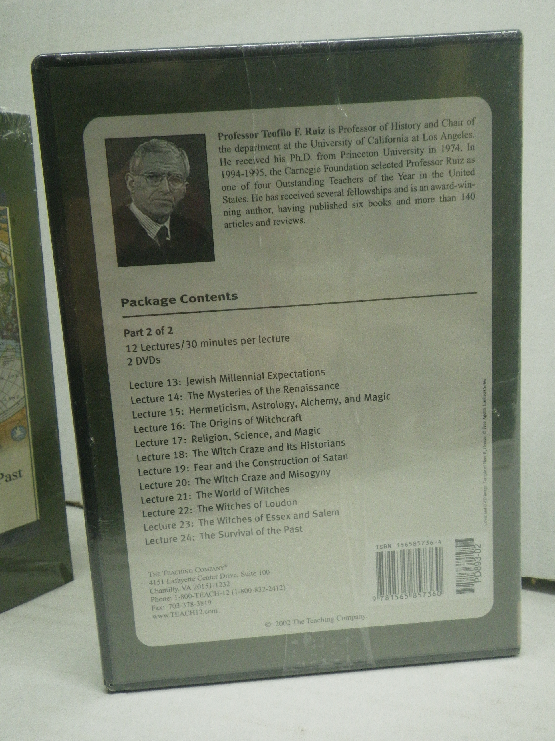 Image 3 of Lot of 4 Great Courses DVD/PB, History