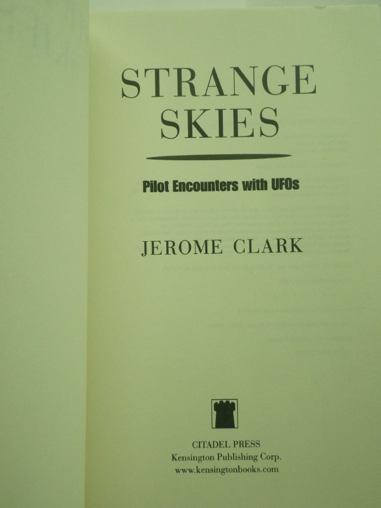 Image 1 of Strange Skies: Pilot Encounters With Ufos