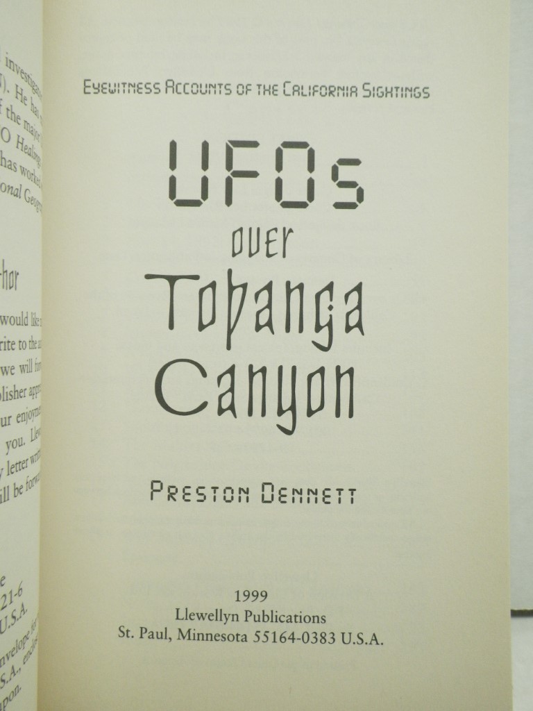 Image 1 of UFOs Over Topanga Canyon