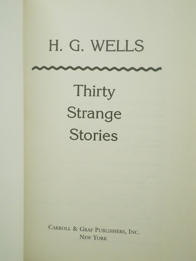 Image 1 of Thirty Strange Stories