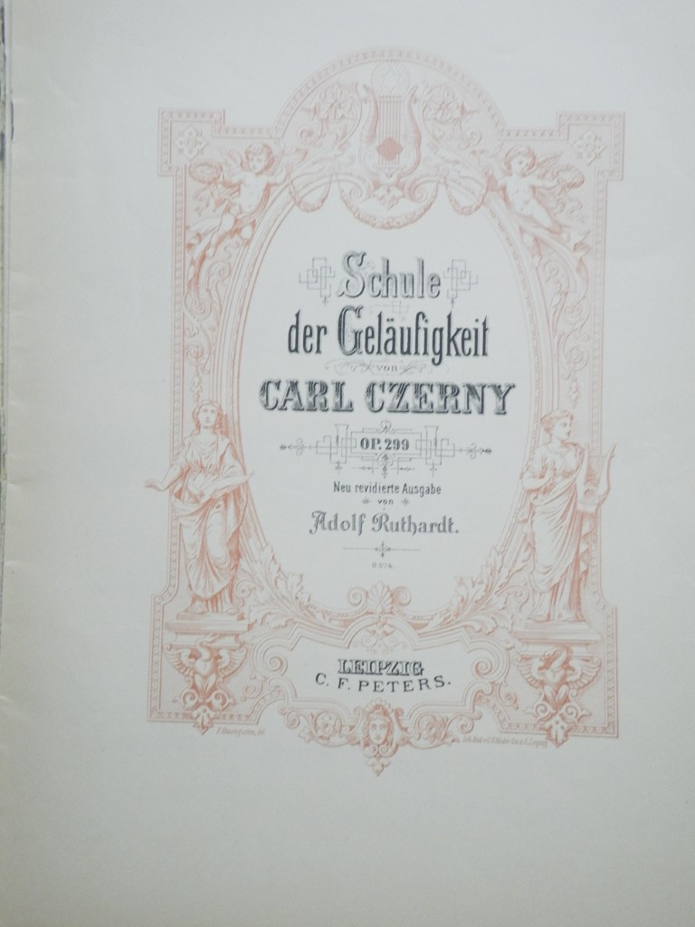 Image 1 of Vintage Czerny Schule der Gelaufigkeit Opus 299 Edition Peters 2406