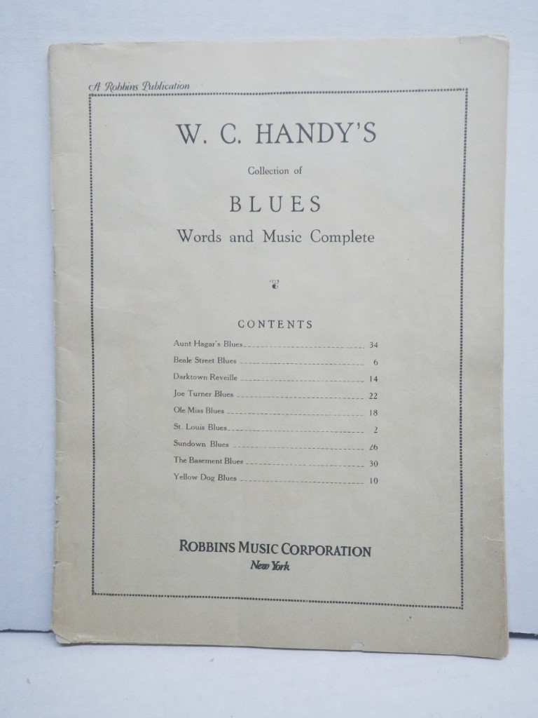 Image 3 of Vintage 1922 W.C. Handy's Collection of Blues Sheet Music songbook Book Words & 