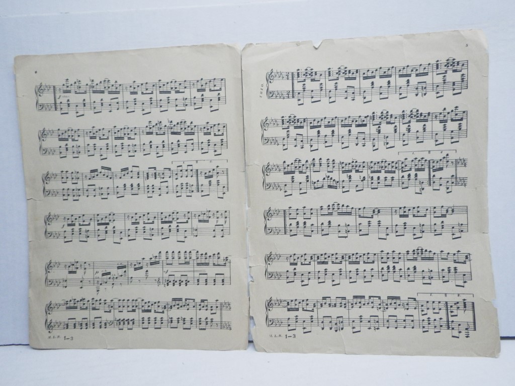 Image 2 of Maple Leaf Rag Sheet Music Piano Ragtime Solo Melrose Bros Music Co.