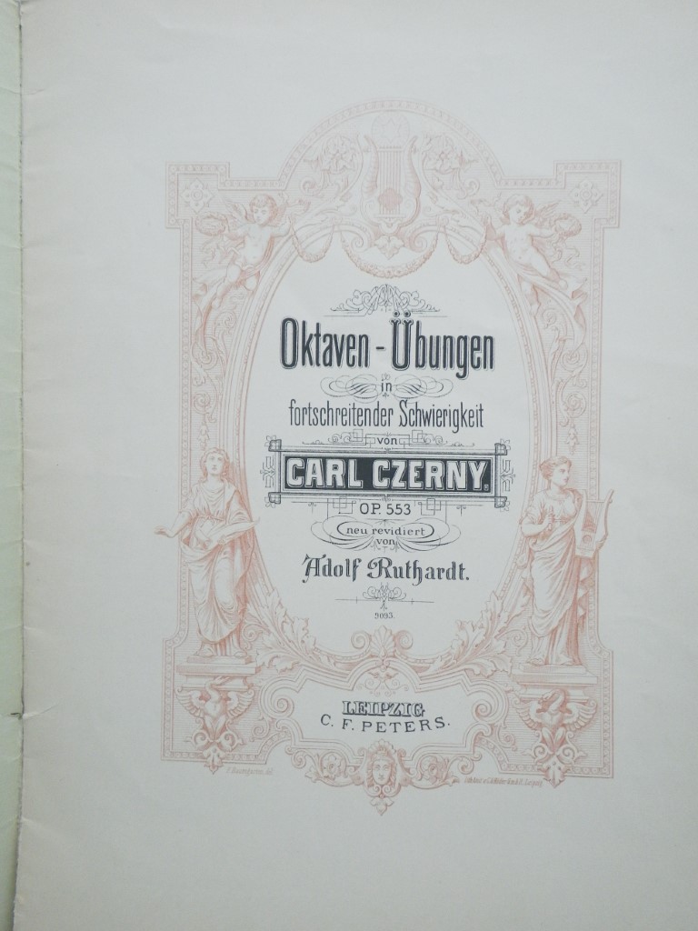 Image 1 of Vintage Czerny Schule der Gelaufigkeit Opus 553 Edition Peters 3175