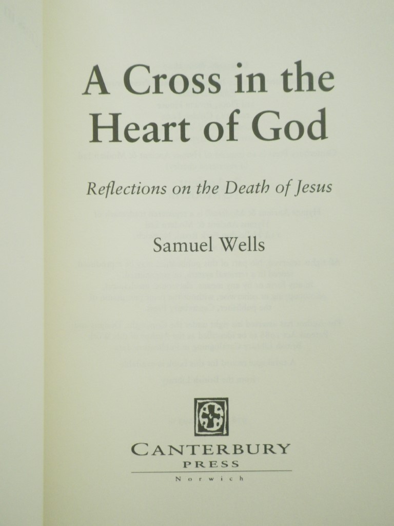 Image 1 of A Cross in the Heart of God: Reflections on the death of Jesus