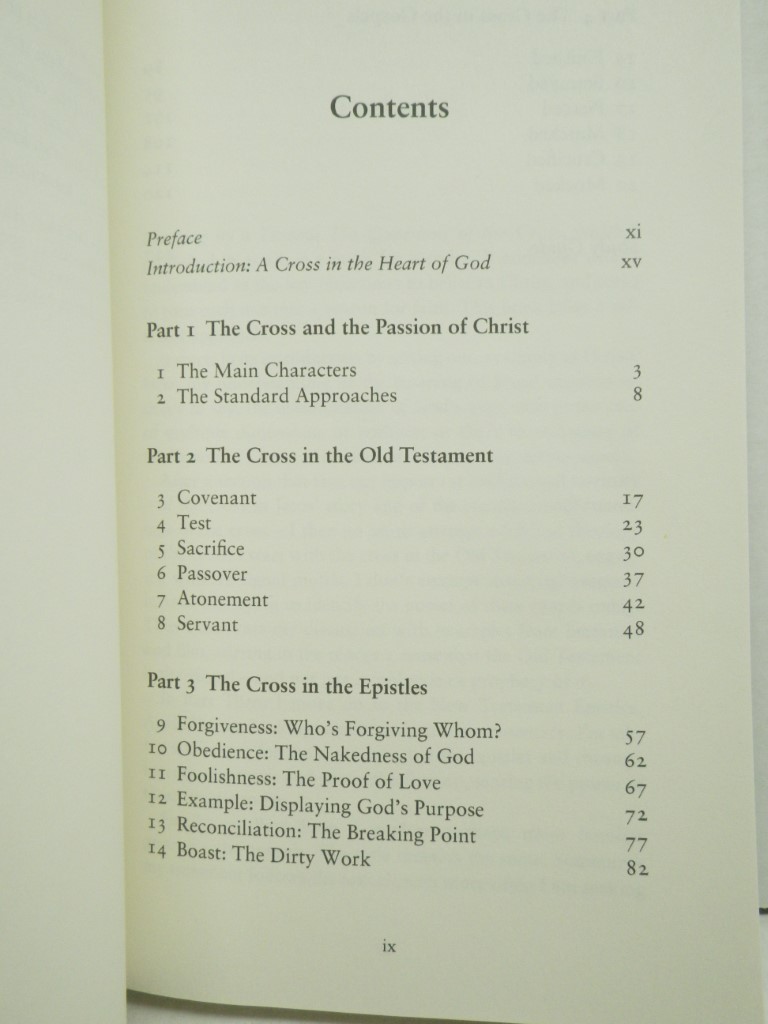 Image 2 of A Cross in the Heart of God: Reflections on the death of Jesus