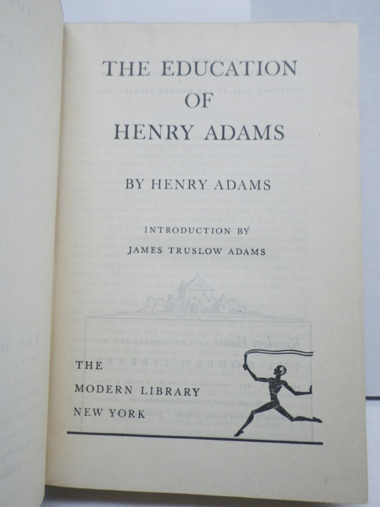 Image 1 of The EDUCATION Of HENRY ADAMS