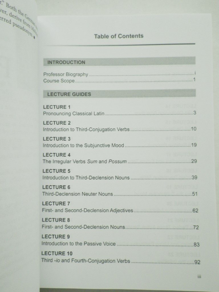 Image 2 of Lot of 3 Great Courses Latin 101 Lectures and Guidebook PB