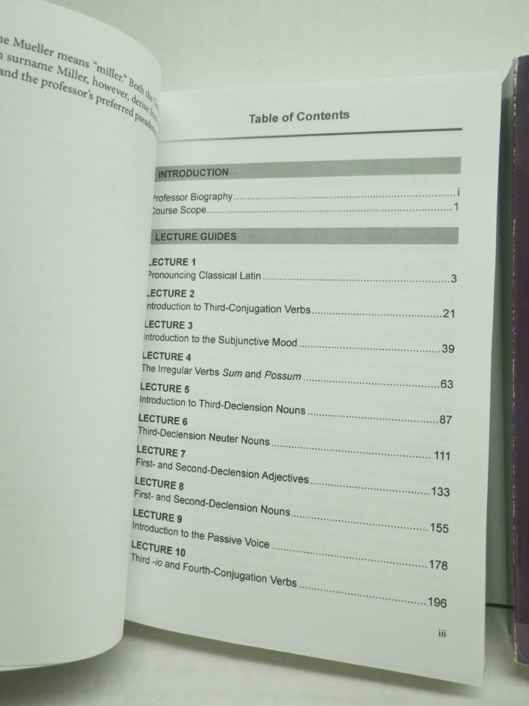 Image 4 of Lot of 3 Great Courses Latin 101 Lectures and Guidebook PB