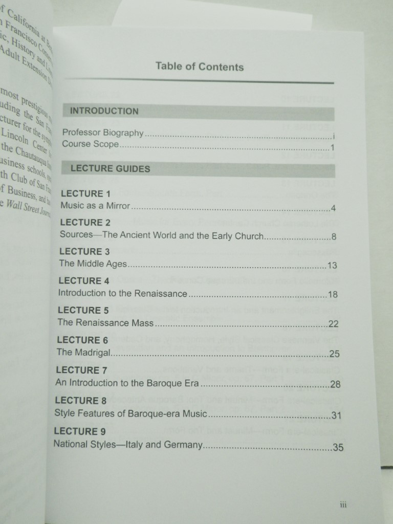 Image 2 of How To Listen To And Understand Great Music and Fundamentals of Music, 5 PB
