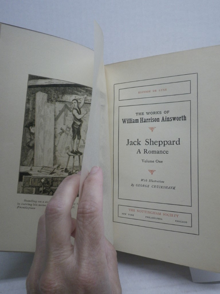 Image 1 of Jack Sheppard: A Romance: The Works of William Harrison Ainsworth Volume One