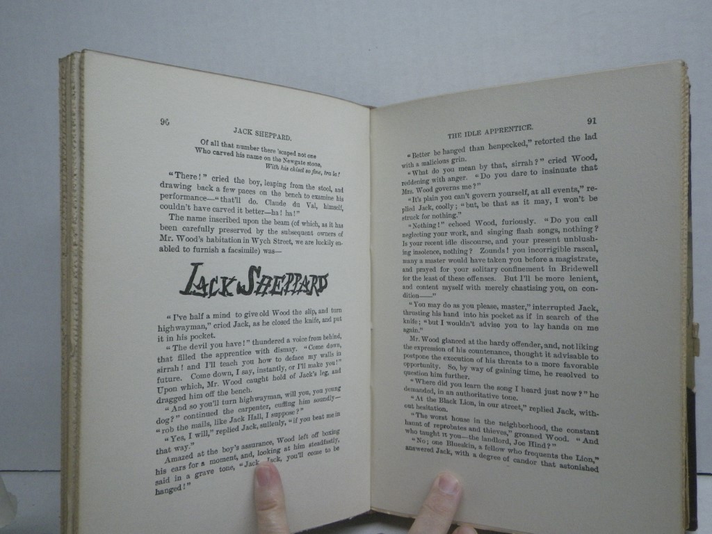 Image 4 of Jack Sheppard: A Romance: The Works of William Harrison Ainsworth Volume One