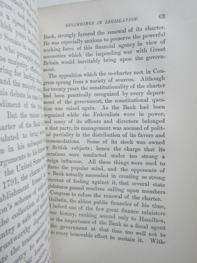 Image 3 of American Statesmen, Henry Clay Volume I only