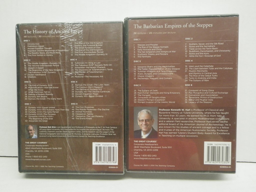 Image 4 of Lot of 5 New History Great Courses DVD/Guidebooks