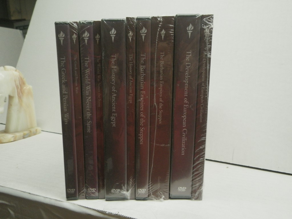 Lot of 5 New History Great Courses DVD/Guidebooks
