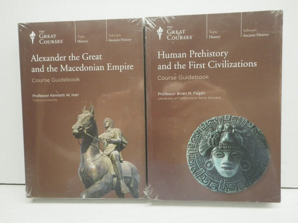 Image 1 of Lot of 5 New Brown History Great Courses DVD/Guidebooks
