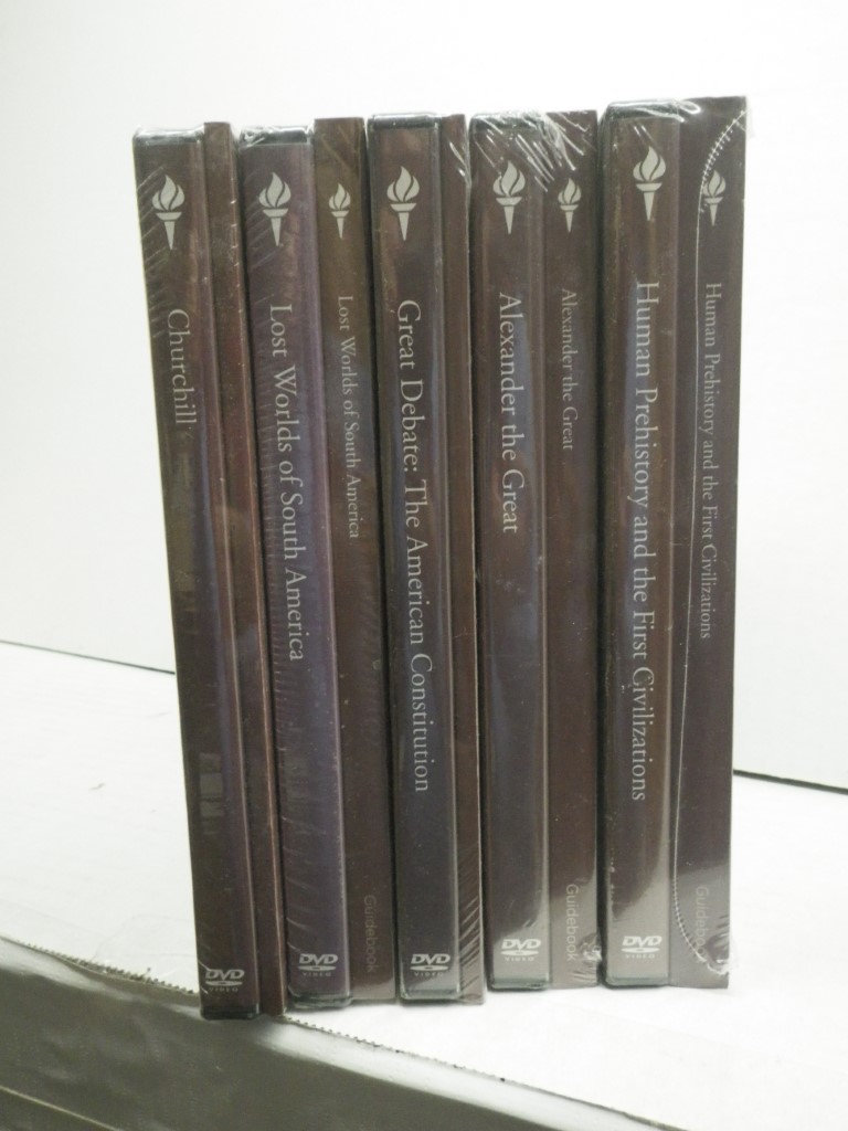 Lot of 5 New Brown History Great Courses DVD/Guidebooks