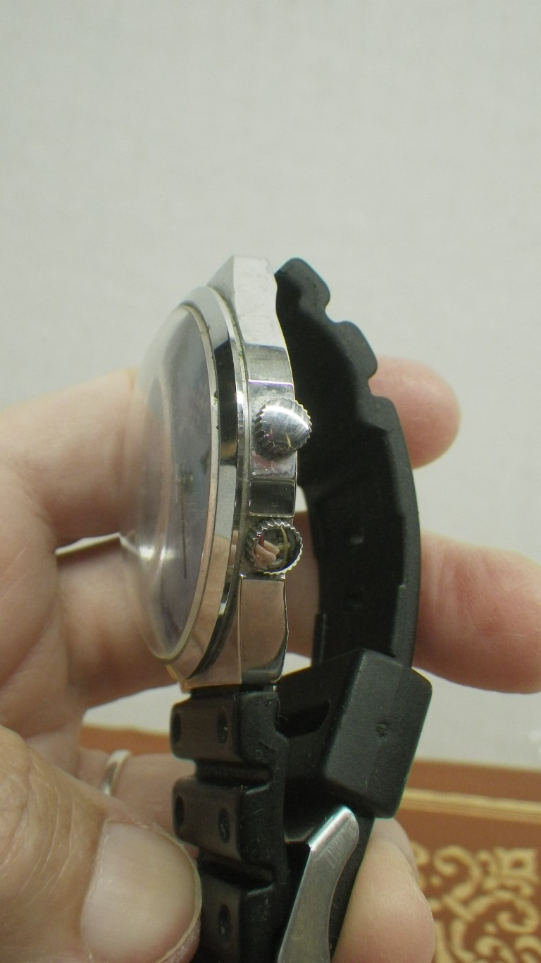 Image 4 of Vintage Raketa Perpetual Calendar 2628H Blue Dial, for Parts/ repair, missing Ca