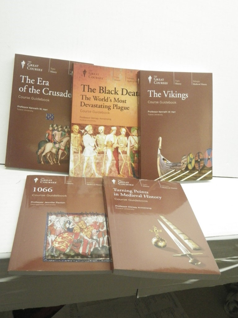 Image 1 of Lot of 5 Great Courses PB on Middle Ages