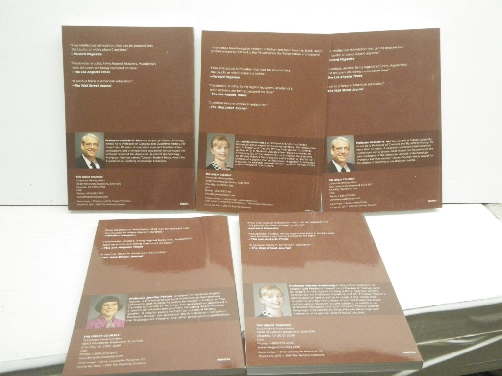 Image 2 of Lot of 5 Great Courses PB on Middle Ages