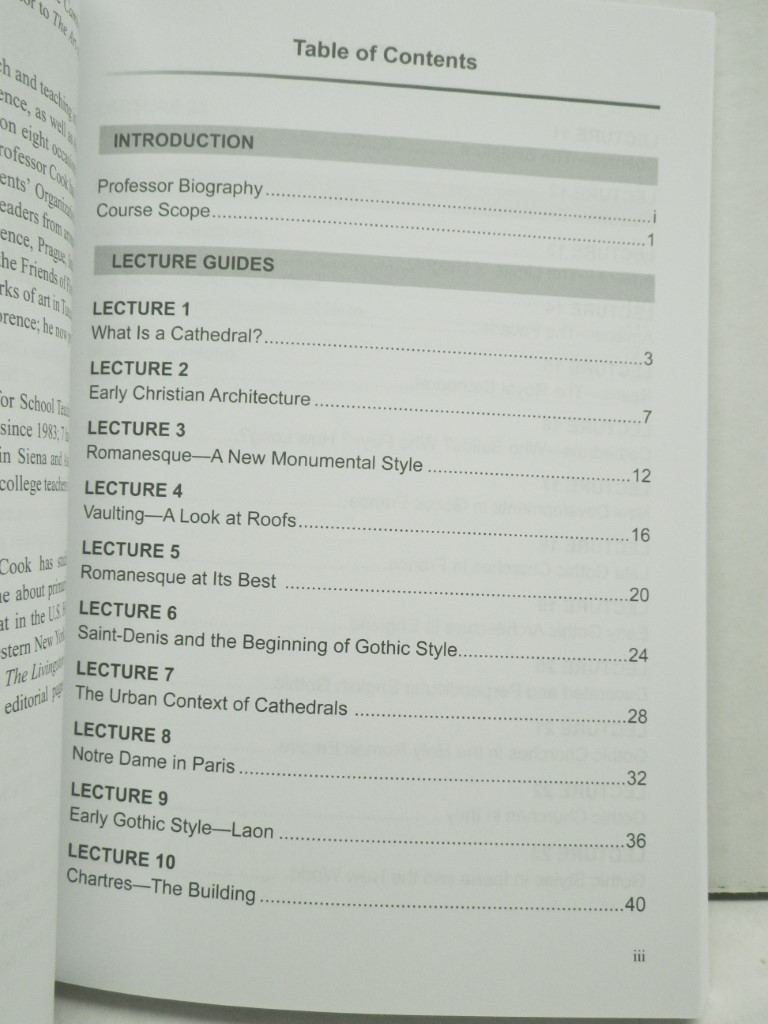 Image 3 of Lot of 4 Great Courses  PB on the Middle Ages, The Medieval World and The Cathed