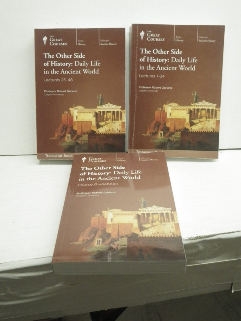 Image 1 of Lot of 3 Other Side of History: Daily Life in the Ancient World, Great Courses P