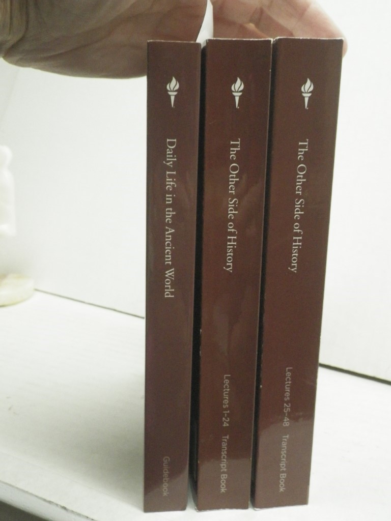 Lot of 3 Other Side of History: Daily Life in the Ancient World, Great Courses P