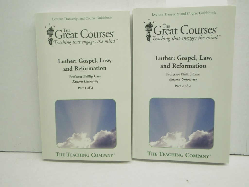 Image 0 of Luther: Gospel, Law, and Reformation (the Great Courses), 2 PB