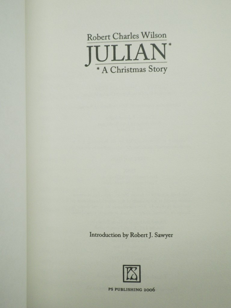 Image 3 of JULIAN. A Christmas Story.