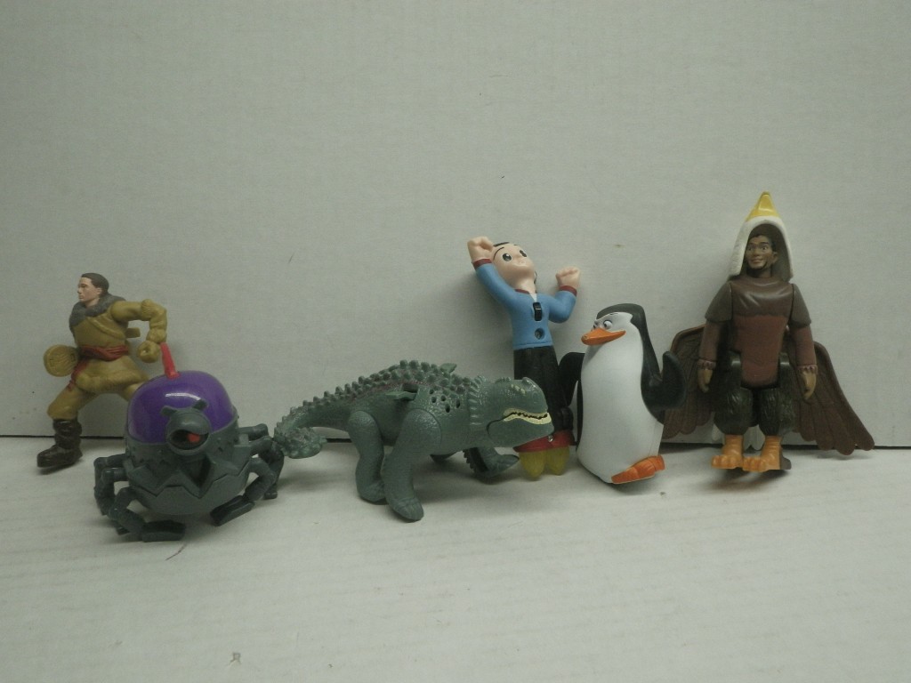 Mixed Lot of 6 Happy Meal Toys