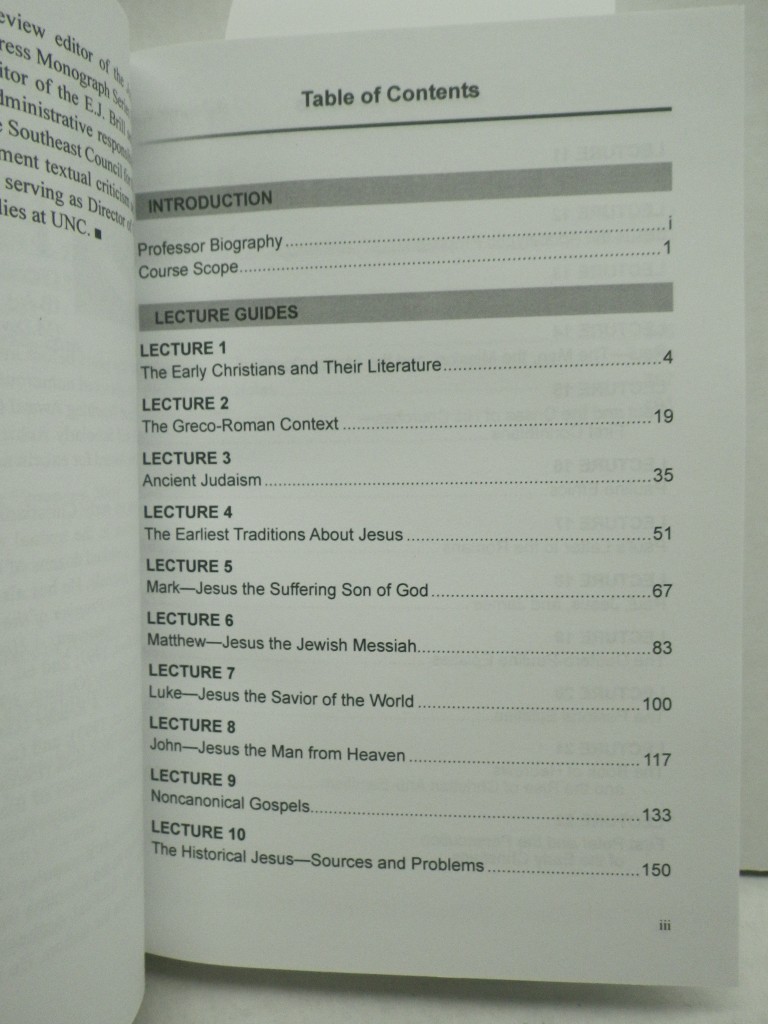 Image 2 of Lot of 2 The New Testament PB, Great Courses