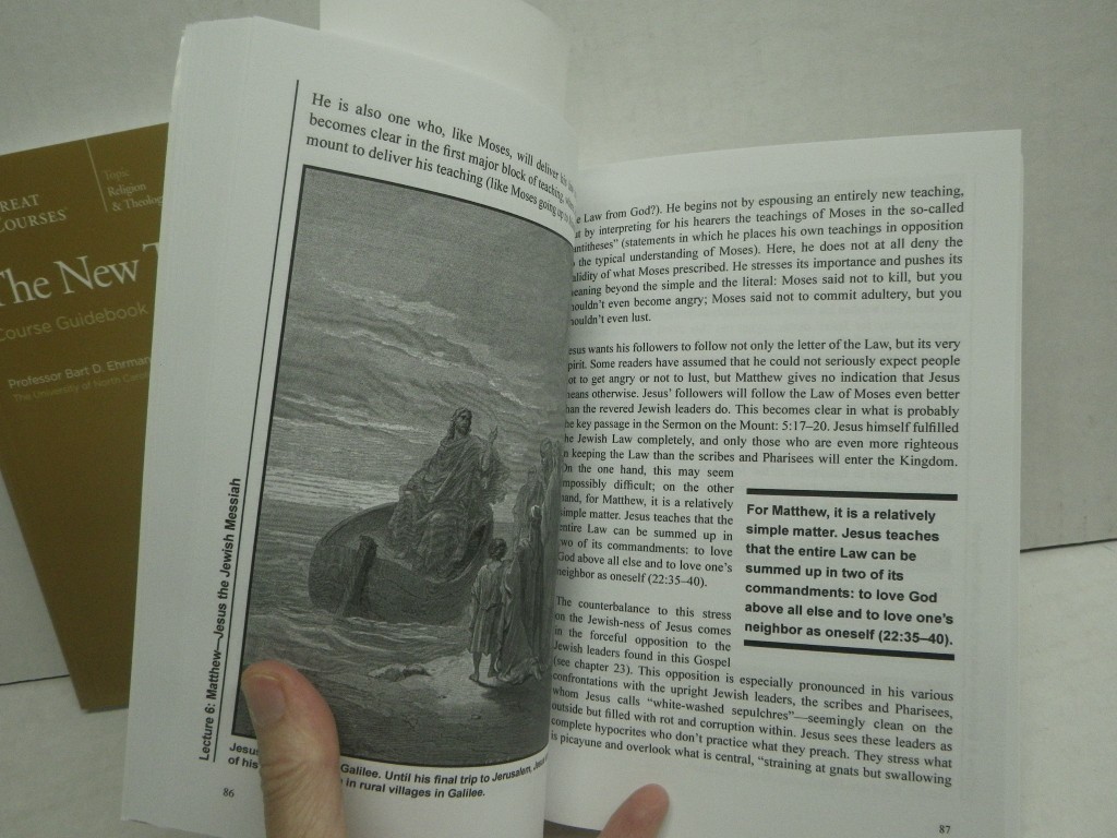 Image 3 of Lot of 2 The New Testament PB, Great Courses