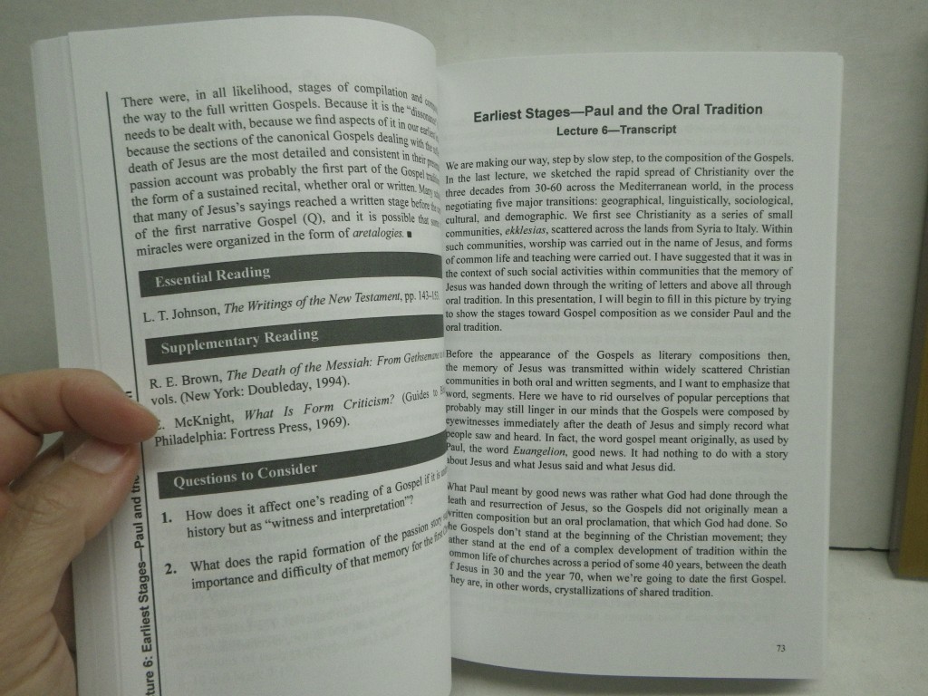 Image 3 of Lot of 2 Jesus and the Gospels PB, Great Courses.