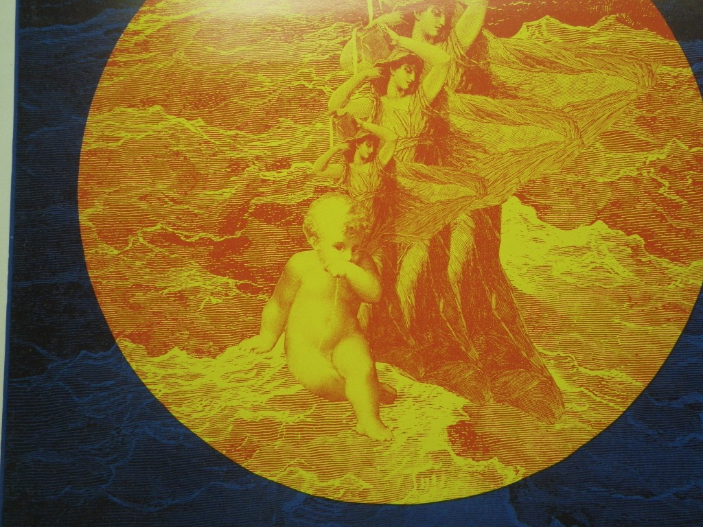 Image 4 of Vintage 1970 BG-244 Fillmore WEst Concert Poster Bill Graham Ten Years AFter Ori